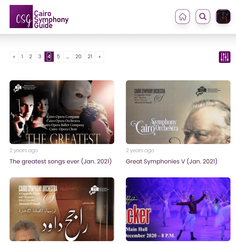 Featured screenshot from Cairo Symphony Guide