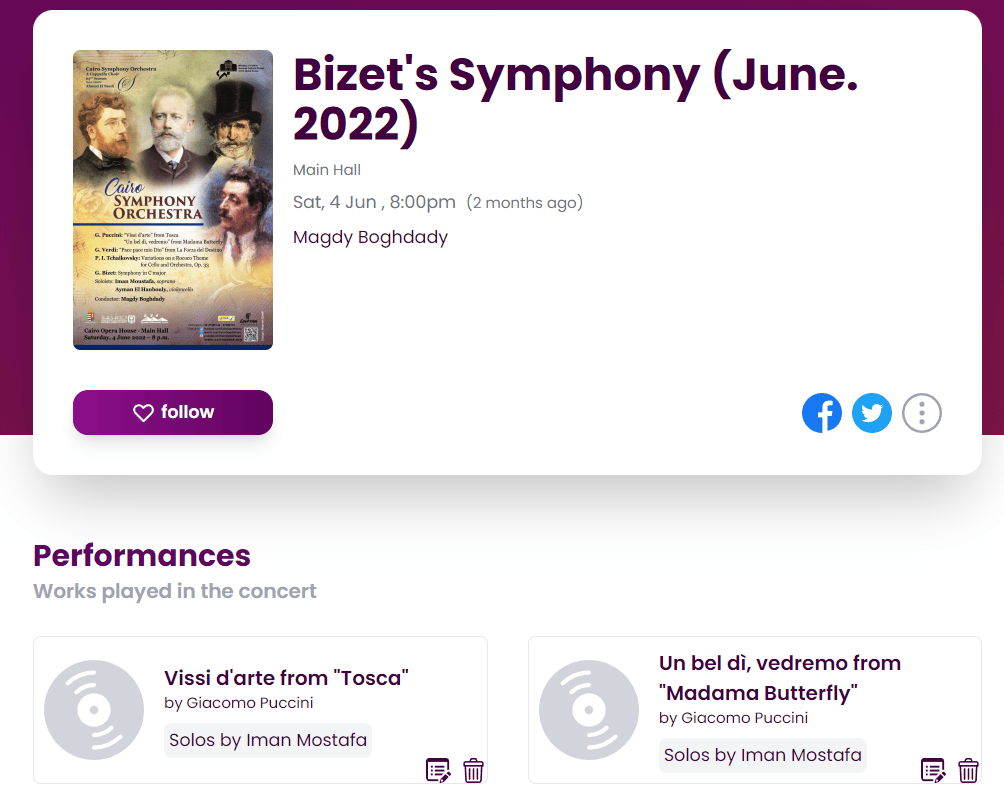 Screenshot from Cairo Symphony Guide