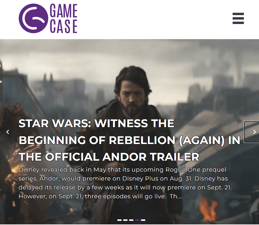 Screenshot from Game Case